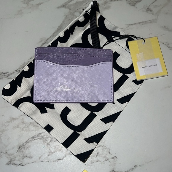 New! MARC JACOBS The Utility Snapshot Card Case Lavender Multi - Picture 4 of 7